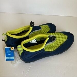 kids water shoes blue green L (4/5) beach river pool